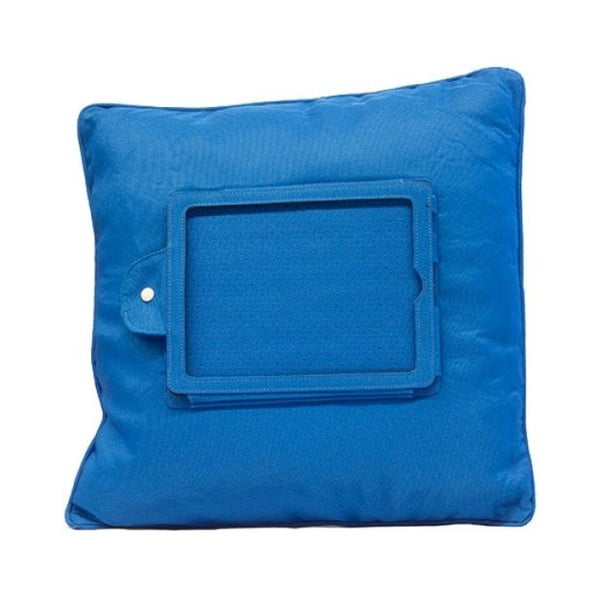 Pernă cu suport pentru iPad InnovaGoods, albastru