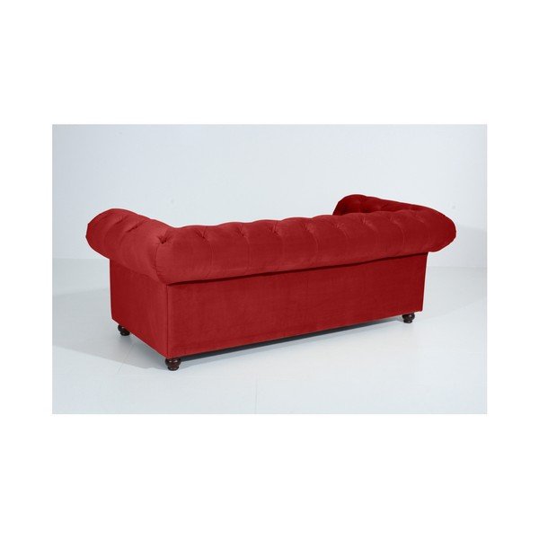 Canapea Max Winzer Orleans Velvet, 216 cm, cărămiziu-image-2