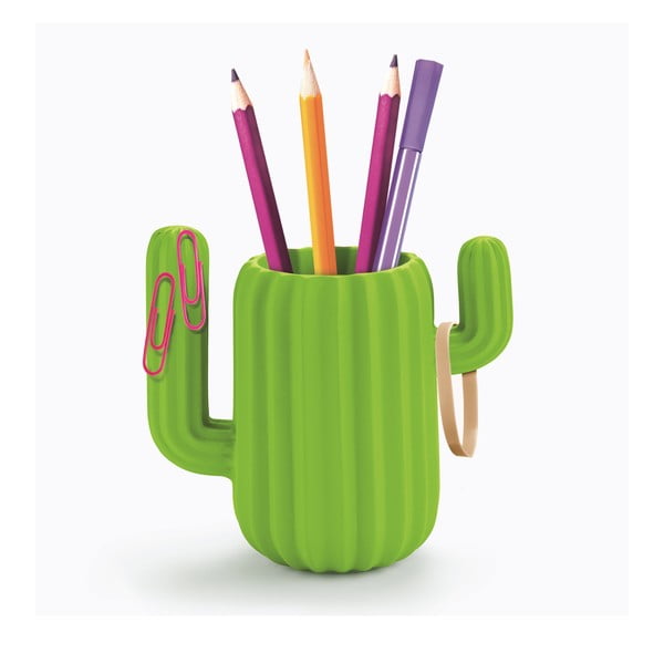 Suport pentru creioane Just Mustard Cactus