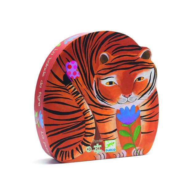 Puzzle pentru copii Djeco Tigru-image-1