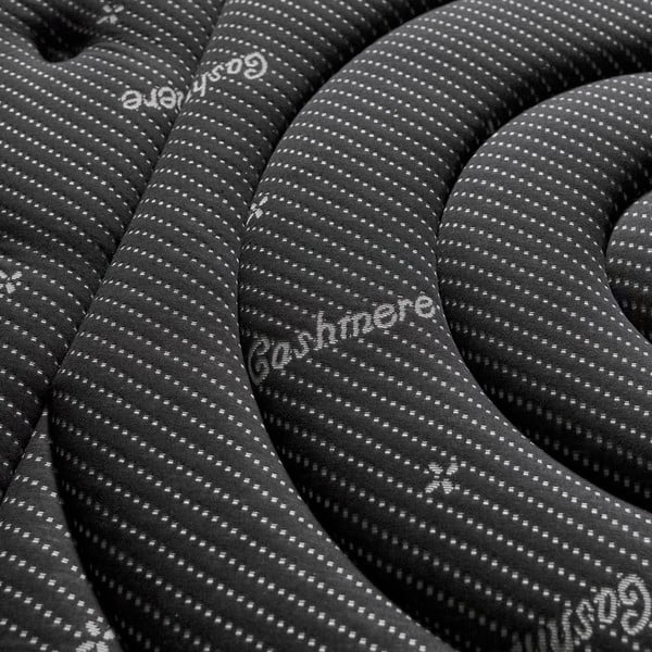 Saltea mediu-fermă/extra dură din spumă reversibilă 80x200 cm Premium Black Multizone – Moonia-image-1