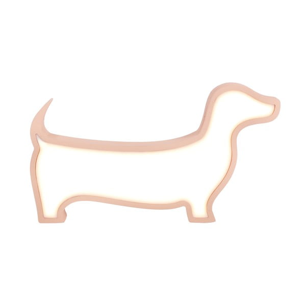 Veioză pentru copii roz Dog – Candellux Lighting