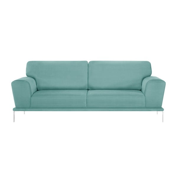 Canapea cu 3 locuri L'Officiel Kendall, verde pastel