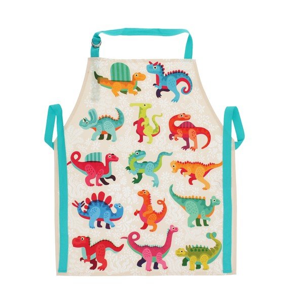 Șorț de bucătărie pentru copii din bumbac Baby Dinos – Rex London