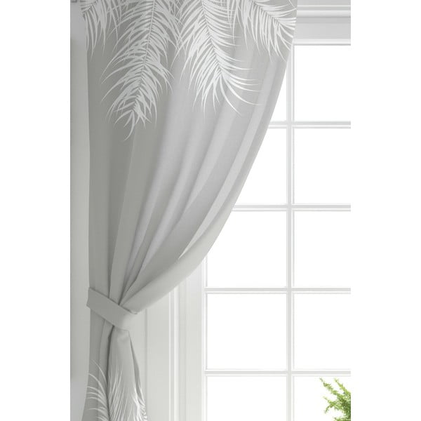 Draperii gri în set de 2 buc.- Mila Home-image-1