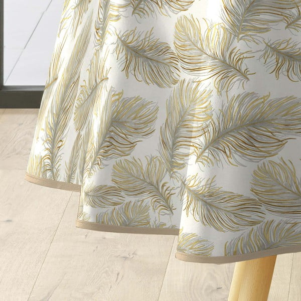 Față de masă lavabilă ø 160 cm Plumina – douceur d'intérieur-image-3