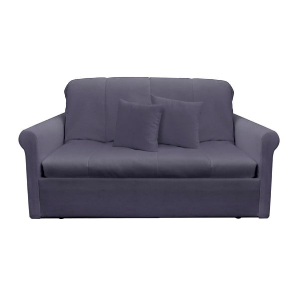 Canapea extensibilă cu 2 locuri 13Casa Greg, albastru gri