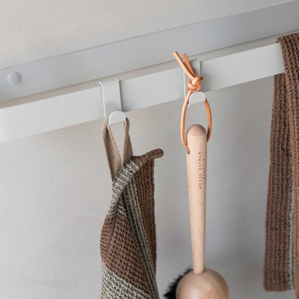 Cârlige de perete crem din oțel 4 buc. Carry – Mette Ditmer Denmark-image-1