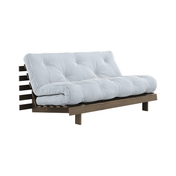 Canapea extensibilă alb/albastru deschis 160 cm Roots - Karup Design