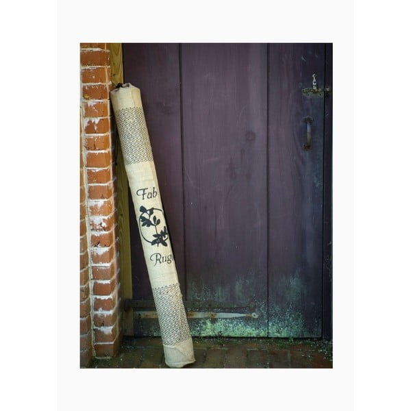 Covor reversibil pentru exterior din plastic reciclat Fab Hab Seville, 150 x 240 cm, albastru - gri-image-3