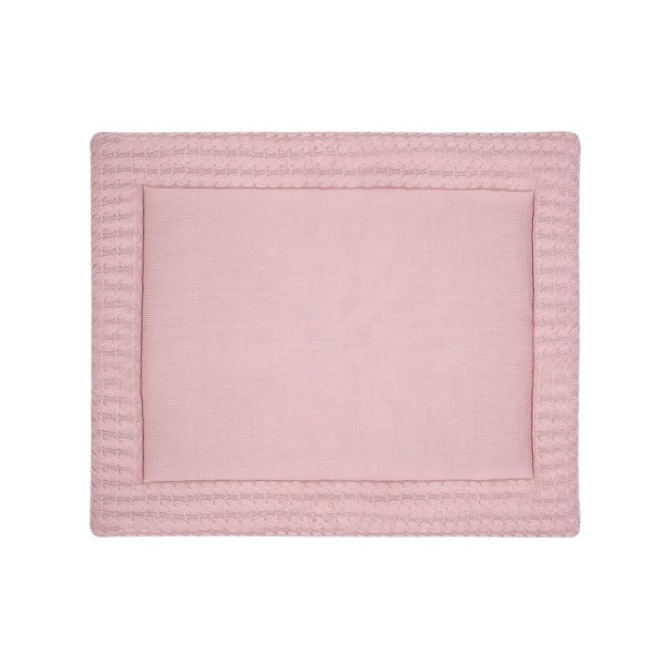 Covoraș de joacă din bumbac Kindsgut Mat, 70 x 90 cm, roz-image-3