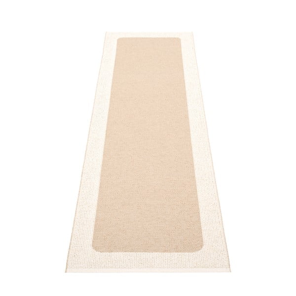Covor tip traversă pentru interior și exterior bej/crem 70x240 cm Ilda Beige – Pappelina-image-2