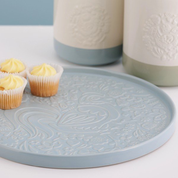 Farfurie albastru prăfuit pentru servire din ceramică ø 30 cm Home to Roost – Mason Cash-image-2