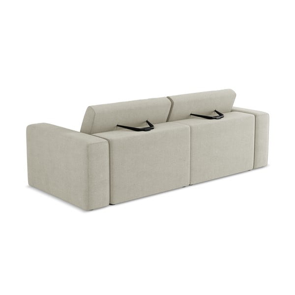 Canapea modulară bej 224 cm Kalea – Makamii-image-3