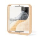 Ramă foto în culoare naturală cu picior de susținere din lemn 26x31,5 cm Bellwood – Umbra