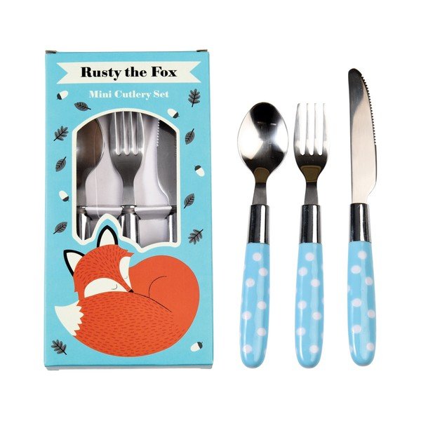 Set tacâmuri pentru copii Rex London Rusty The Fox, 3 buc.-image-3