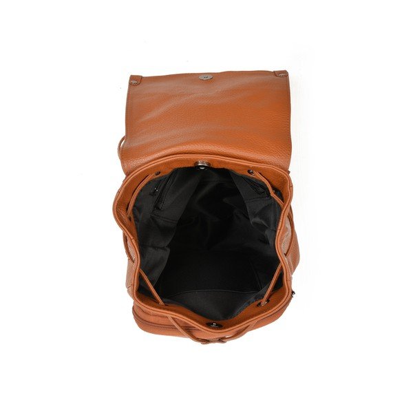 Rucsac din piele Roberta M Aida, maro-image-4