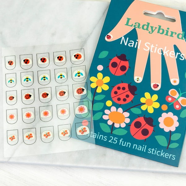 Set creativ Ladybird – Nail stickers – Rex London-image-1