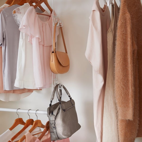 Set 2 scări și tijă extensibilă pentru haine Compactor-image-4