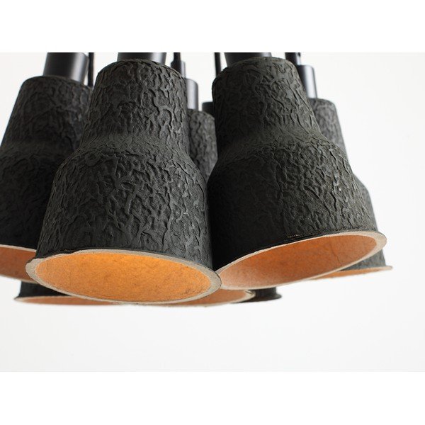 Lustră neagră ø 32 cm Celulo – CustomForm-image-3
