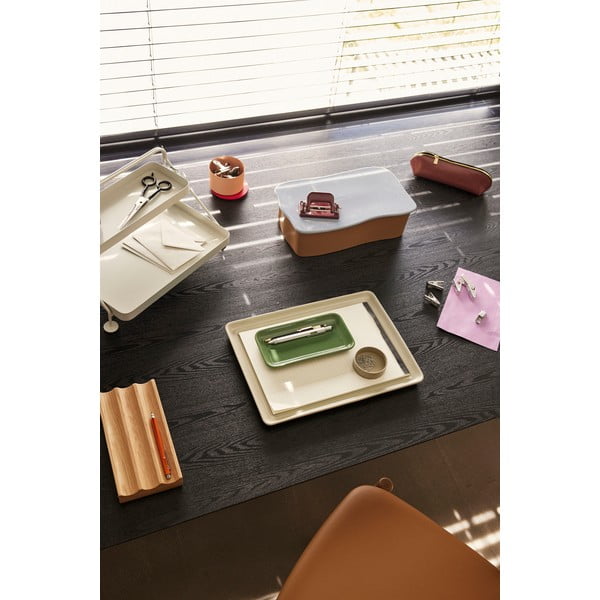 Tăvi decorative 2 buc. din ceramică 26x35 cm Amare – Hübsch-image-1