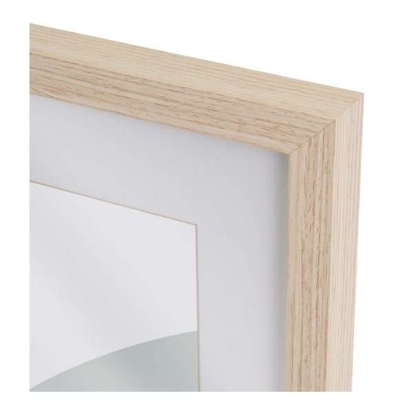 Ramă foto în culoare naturală de agățat 32x42 cm Sencillo – Casa Selección-image-4