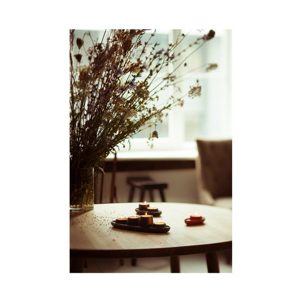 Sfeșnic EMKO Aye Aye Four Candle, vișiniu-image-1