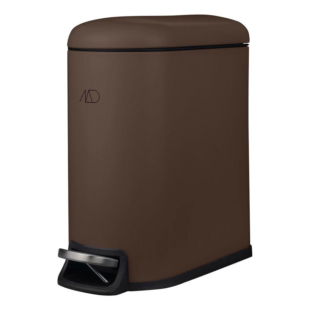 Cos de gunoi maro cu pedala din metal 5 l Mini-Walther – Mette Ditmer Denmark