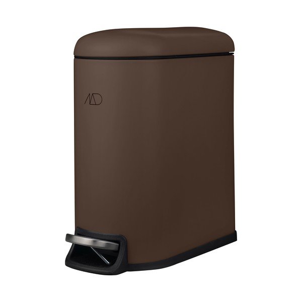 Coș de gunoi maro cu pedală din metal 5 l Mini-Walther – Mette Ditmer Denmark