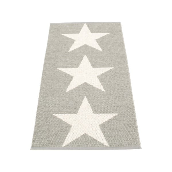 Covor tip traversă pentru interior și exterior gri deschis 70x150 cm Viggo Warm Grey – Pappelina