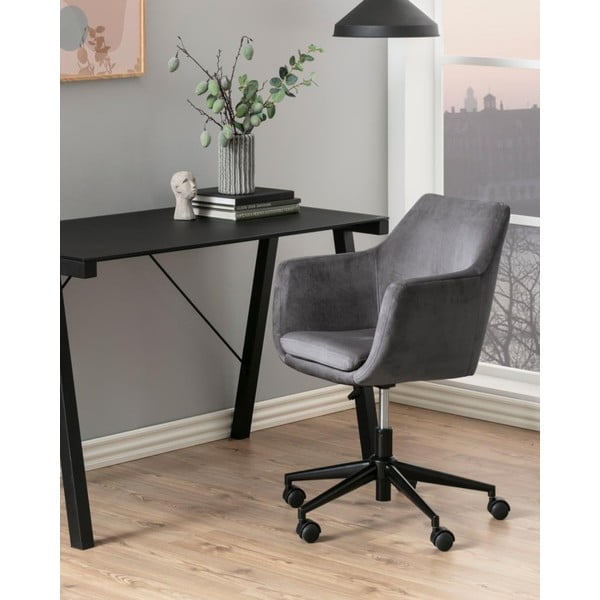 Scaun birou Actona Nora, gri-image-1