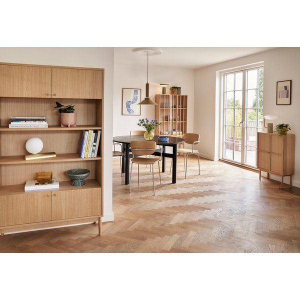 Dulap lemn din lemn de stejar 60x90 cm Candour – Hübsch-image-3