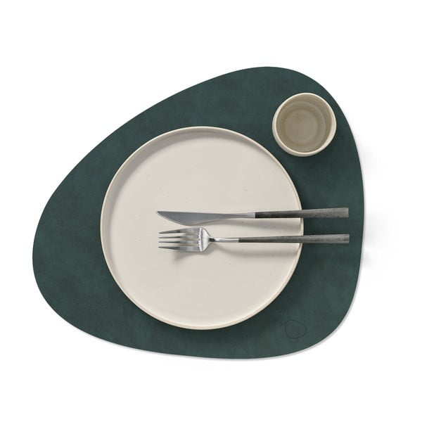 Suport pentru farfurii din piele ecologică 37x44 cm Curve L Nupo – LIND DNA-image-1