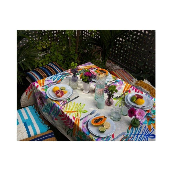 Față de masă Madre Selva Floral, 140 x 250 cm-image-1