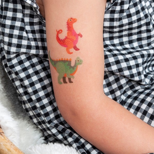 Folie de tatuaje pentru copii Dinosaurs – Rex London-image-2