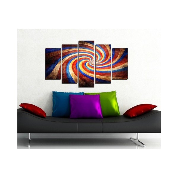 Tablou din mai multe piese Insigne Mercano, 102 x 60 cm-image-1