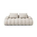 Canapea bej 200 cm Linz – Cosmopolitan Design