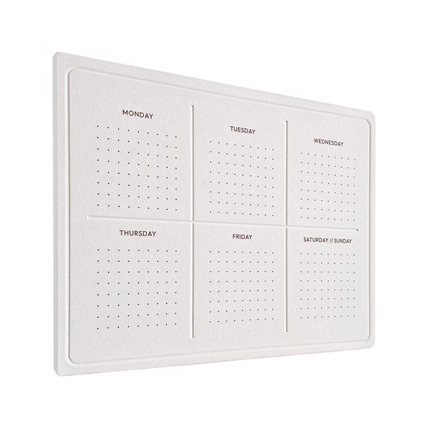 Tablă de scris acustică 60x45 cm Planner S – Styler