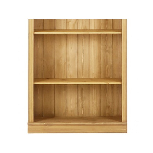 Bibliotecă în culoare naturală din lemn de pin 74x223x37 cm Anita – Støraa-image-3