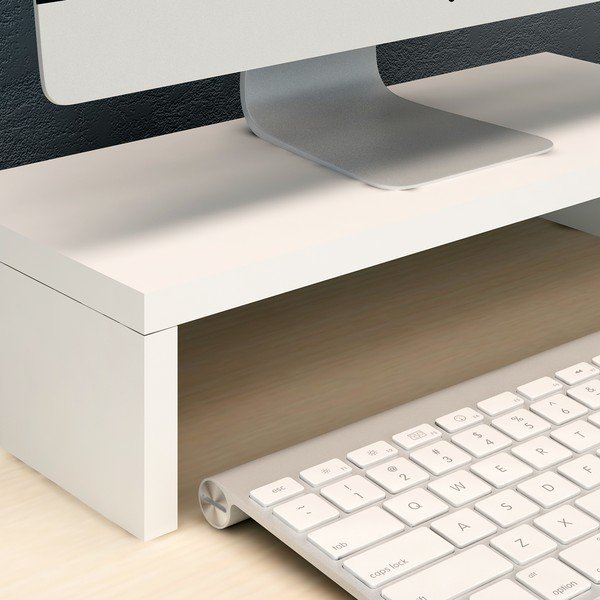 Suport pentru monitor alb Vento – Gauge Concept-image-1