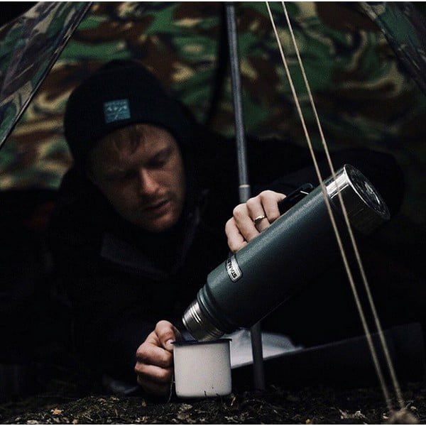 Cană termos Stanley Classic, 1,3 l, albastru-image-4