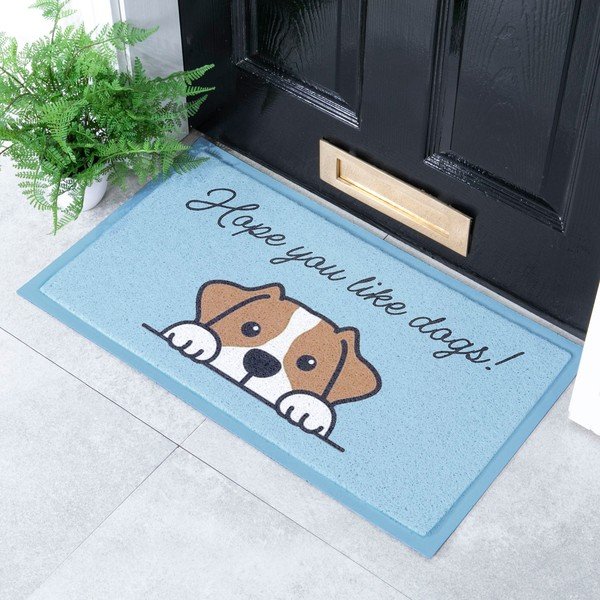 Covoraș de intrare 40x70 cm Hope You Like Dogs – Artsy Doormats-image-1