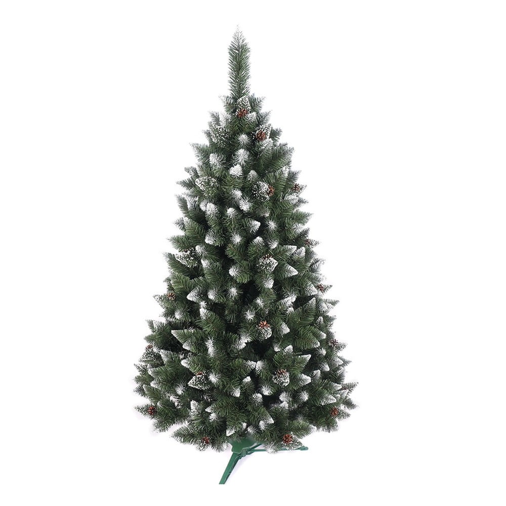 Pom artificial de Crăciun model pin argintiu, înălțime 220 cm