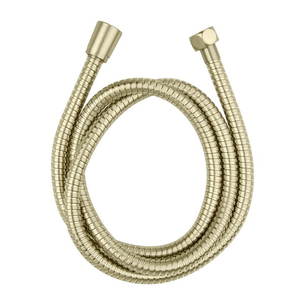 Furtun de duș auriu mat din oțel inoxidabil 150 cm Brass – Wenko