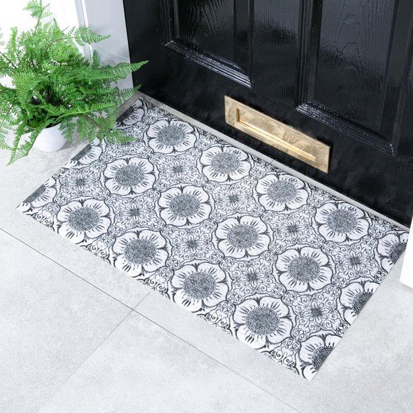 Covoraș de intrare 40x70 cm Flower – Artsy Doormats-image-1