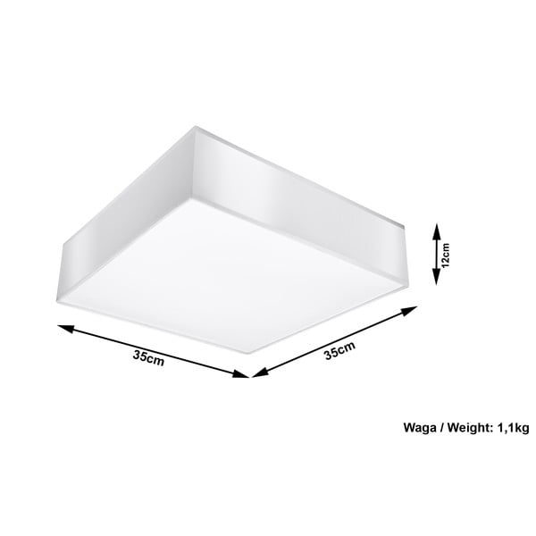 Plafonieră Sollux Mitra Ceiling, alb-image-4