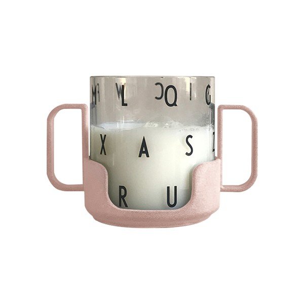 Cană pentru copii Design Letters Grow With Your Cup, roz-image-2