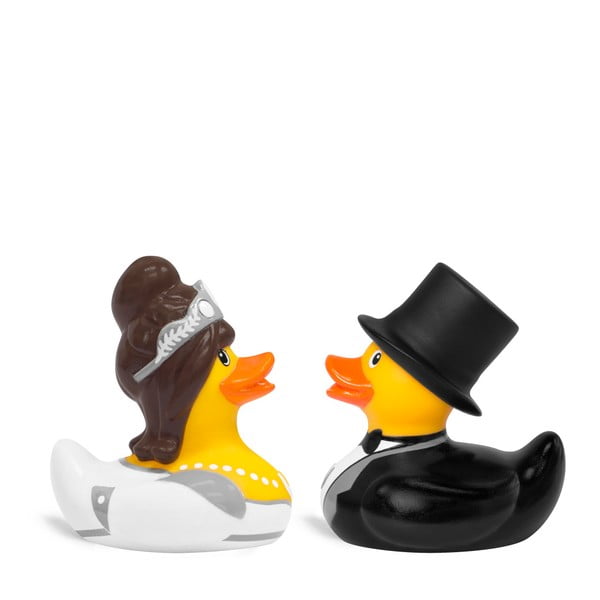 Rățușcă de baie Bud Ducks Mini Bride & Groom