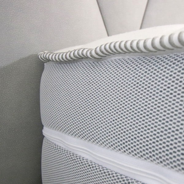 Saltea fermă/mediu-fermă reversibilă din spumă 90x200 cm Aloe Comfort – Materasso-image-4