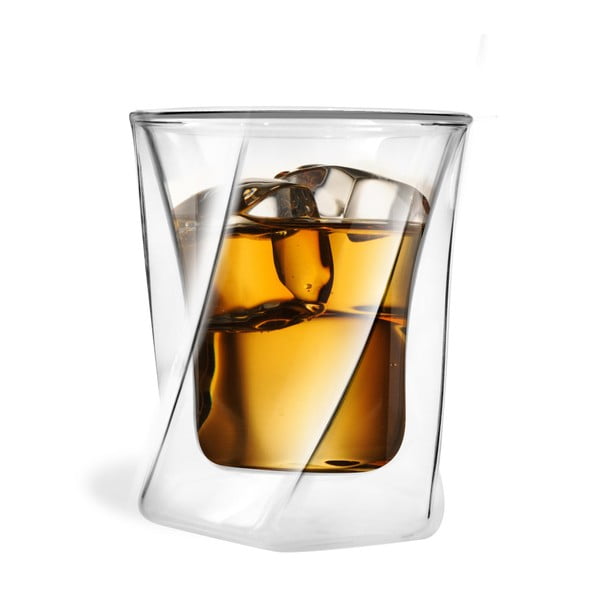 Pahar cu perete dublu whiskey Vialli Design, 300 ml-image-1
